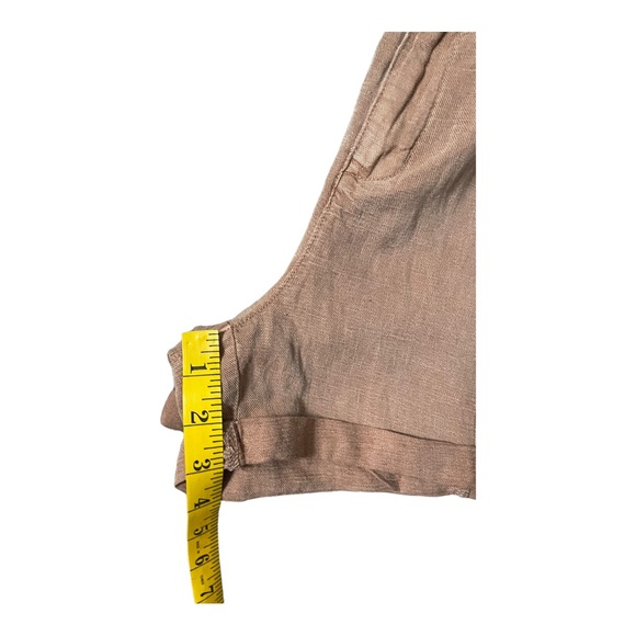 JOIE Linen Lyocell Blend Relaxed Shorts Size 12 - Picture 9 of 11